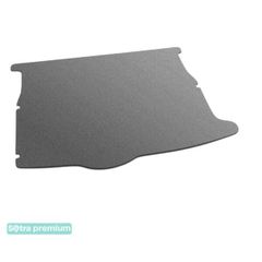 Двошарові килимки Sotra Premium Grey для Hyundai Veloster (mkI)(багажник) 2011-2018