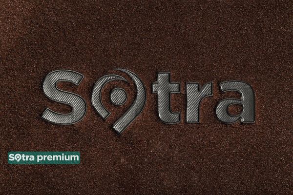 Двошарові килимки Sotra Premium Chocolate для Volkswagen California (T6.1)(з проходом до 1 ряду)(салон) 2019→ - Фото 6
