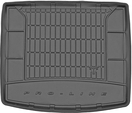 Резиновый коврик в багажник Frogum Pro-Line для Chevrolet Cruze (mkI)(хетчбэк) 2011-2016 (с запаской)(багажник) - Фото 1