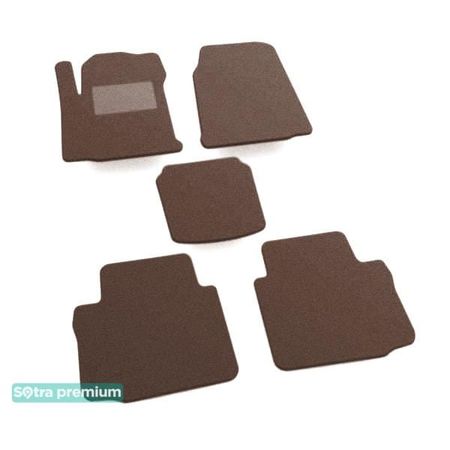 Двухслойные коврики Sotra Premium Chocolate для Great Wall Haval H2 (mkI) 2014-2021 - Фото 1