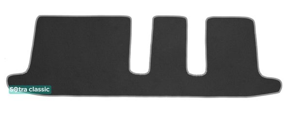 Двошарові килимки Sotra Classic Grey для Nissan Pathfinder (mkIV); Infiniti QX60 / JX (mkI)(3 ряд) 2013-2020 - Фото 1