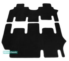 Двошарові килимки Sotra Classic Black для Mercedes-Benz Viano (W639)(2 ряд - 1+1)(3 ряд - 2+1)(2-3 ряд) 2003-2014