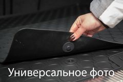 Гумовий килимок у багажник Gledring для Hyundai Kona (mkII)(не електро) 2023→ (верхній рівень)(багажник із захистом) - Фото 4