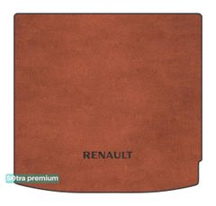 Двошарові килимки Sotra Premium Terracotta для Renault Arkana (mkI)(верхній рівень)(багажник) 2019→ (EU)
