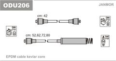 Дроти запалювання Janmor ODU206 для Opel Corsa (A) 1.6GSi (E 16 SE / C 16 SEI) / Cavalier 1.4S