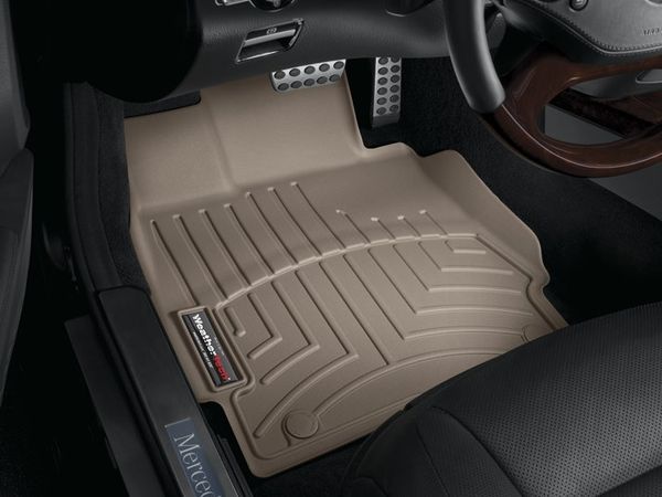 Коврики Weathertech Beige для Mercedes-Benz S-Class (W221/V221) / CL-Class (C216)(1 row) 2006-2013 - Фото 2