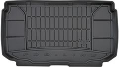 Резиновый коврик в багажник Frogum Pro-Line для Chevrolet Aveo (mkII)(хетчбэк) 2011-2020 (верхний уровень)(багажник)