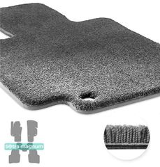 Двошарові килимки Sotra Magnum Grey для Skoda Superb (mkII)(B6)(без електро регулювань сидінь) 2008-2015