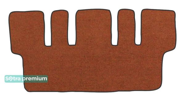 Двошарові килимки Sotra Premium Terracotta для Citroen C4 Picasso (mkI)(3 ряд) 2006-2013 - Фото 1