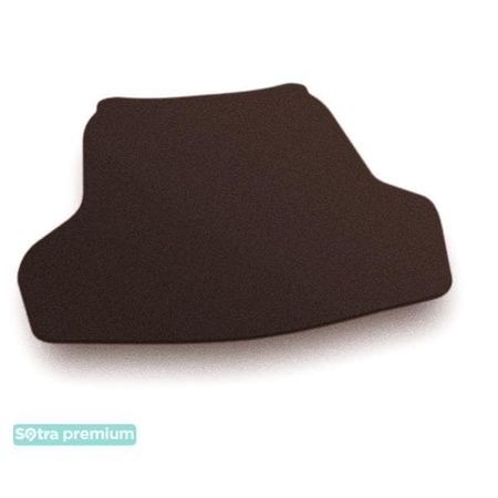 Двошарові килимки Sotra Premium Chocolate для Hyundai Grandeur (mkVI)(багажник) 2016→ - Фото 1