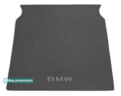 Двошарові килимки Sotra Premium Grey для BMW 3-series (G20; G80)(седан) / 4-series (G22; G82)(купе)(багажник) 2018→