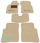 Двошарові килимки Sotra Premium Beige для Nissan Maxima (mkV)(A33) 2000-2004 - Фото 1