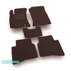 Двошарові килимки Sotra Premium Chocolate для Jac S3 (mkI) 2013→