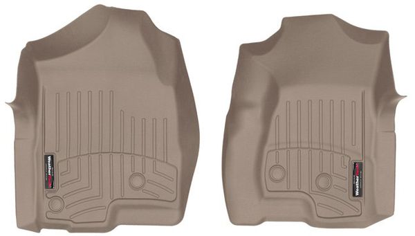 Коврики WeatherTech Beige для Cadillac Escalade / ESV / EXT (II); Chevrolet Suburban (IX) / Tahoe (II) / Avalanche (I) / Silverado (I); GMC Yukon / XL (IX)(1 row) 2000-2006 - Фото 1