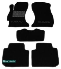 Двухслойные коврики Sotra Classic Black для Subaru Forester (mkIV) 2013-2018