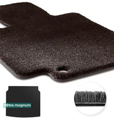 Двошарові килимки Sotra Magnum Black для Peugeot 508 (mkII)(універсал)(багажник) 2018→
