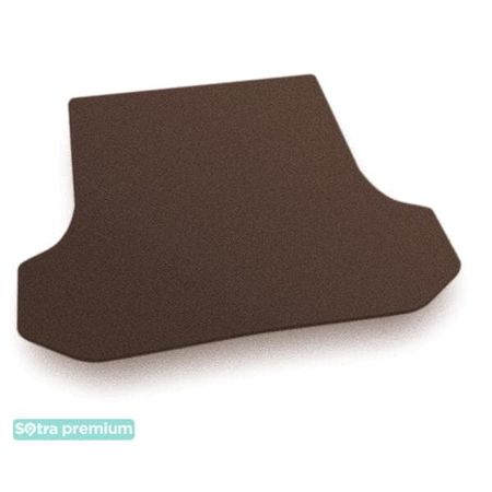 Двошарові килимки Sotra Premium Chocolate для Renault Logan (mkII)(універсал)(багажник) 2012-2020 - Фото 1