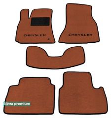 Двошарові килимки Sotra Premium Terracotta для Chrysler 300C (mkI) 2004-2010