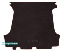 Двошарові килимки Sotra Premium Chocolate для Isuzu Trooper (mkII)(багажник) 1992-2002 - Фото 1