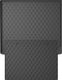 Гумовий килимок у багажник Gledring для Volvo XC40 (mkI) 2017→ (багажник із захистом)