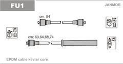 Дроти запалювання Janmor FU1 для Anadol A2 1.3 (KL13 / KL13H); Ford Capri 1.3 (EV 13 L / EV 13 H)