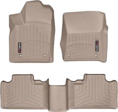 Коврики Weathertech Beige для Jeep Grand Cherokee (EU)(WK2)(4 hooks) 2013-2016