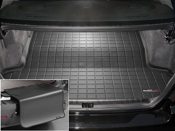 Килимок из захистом WeatherTech Black для Subaru Impreza (mkIII)(sedan)(trunk) 2007-2014 - Фото 2