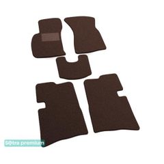 Двошарові килимки Sotra Premium Chocolate для Hyundai Elantra (mkII) 1995-2000