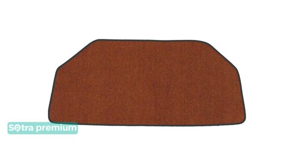 Двошарові килимки Sotra Premium Terracotta для Tesla Model S (mkI)(повний привід)(передній багажник) 2012-03-2016 - Фото 1