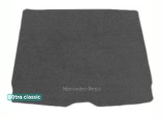 Двошарові килимки Sotra Classic Grey для Mercedes-Benz GLC-Class (X253)(не гібрид)(без ніші праворуч)(багажник) 2015-2022