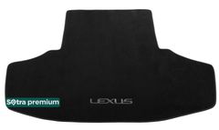 Двошарові килимки Sotra Premium Black для Lexus GS (mkIII)(багажник) 2005-2010