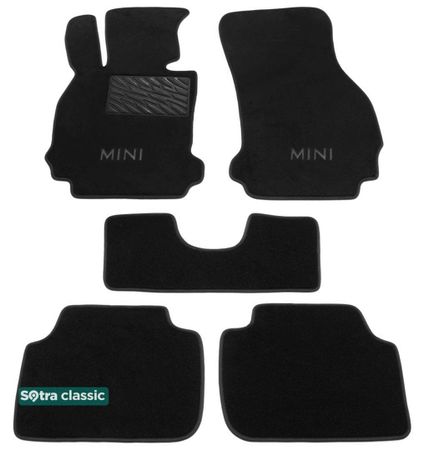 Двошарові килимки Sotra Classic Black для Mini Clubman (mkII)(F54) 2015→ - Фото 1