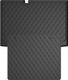 Гумовий килимок у багажник Gledring для Skoda Fabia (mkIII)(хетчбек) 2015-2021 (нижній)(багажник із захистом)