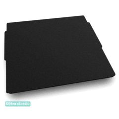 Двошарові килимки Sotra Classic Black для Peugeot 3008 (mkII)(верхній рівень)(багажник) 2016→