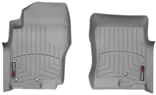 Коврики Weathertech Grey для Nissan Pathfinder (US)(mkIII); Xterra (N50)(3 fixing)(1 row) 2008-2012 - Фото 1