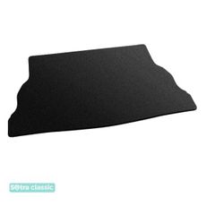 Двухслойные коврики Sotra Classic Black для Lifan 320 / Smily (mkI)(багажник) 2008-2016