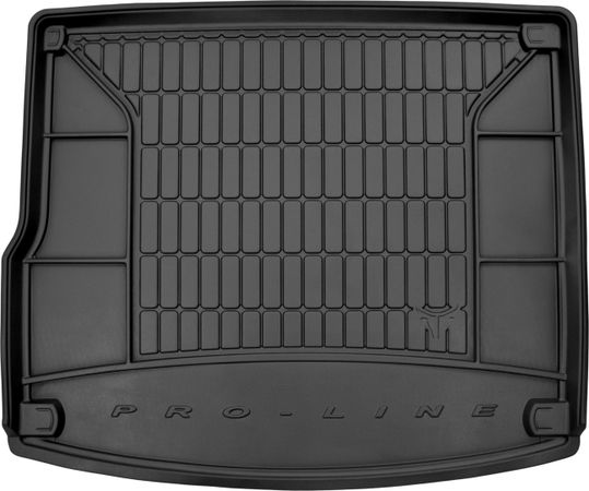 Гумовий килимок у багажник Frogum Pro-Line для Volkswagen Touareg (mkII)(не R-Line) 2010-2018 (2-х зонний клімат)(багажник) - Фото 1