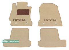 Двошарові килимки Sotra Premium Beige для Toyota GT86 (mkI) 2012-2021