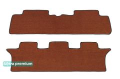 Двошарові килимки Sotra Premium Terracotta для Toyota Avensis Verso (mkII)(2-3 ряд) 2001-2009 АКПП