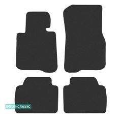 Двошарові килимки Sotra Classic Black для BMW 4-series (F36)(гран купе) 2013-2020