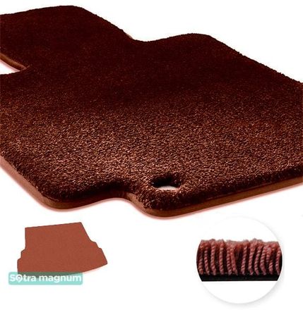 Двошарові килимки Sotra Magnum Red для Lifan 520 / Breez (mkI)(седан)(багажник) 2006-2012 - Фото 1