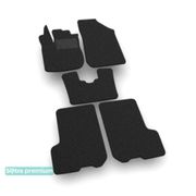 Двошарові килимки Sotra Premium Black для Dacia Logan (mkII) 2012-2020 - Фото 1