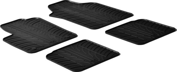 Резиновые коврики Gledring для Lancia Ypsilon (mkIII) 2011-2024 - Фото 1
