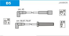 Дроти запалювання Janmor D5G для Daewoo Espero 1.8 / 2.0 8V