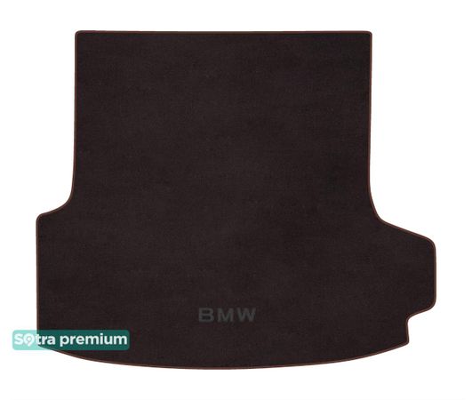 Двошарові килимки Sotra Premium Chocolate для BMW 3-series (F34)(Gran Turismo)(багажник) 2013-2020 - Фото 1