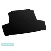 Двошарові килимки Sotra Premium Black для Seat Cordoba (mkII)(багажник) 2002-2008 - Фото 1