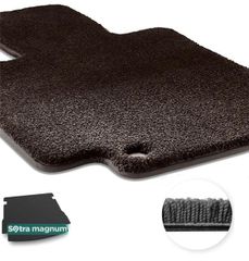 Двошарові килимки Sotra Magnum Black для Porsche Macan (mkI)(с вырезами)(багажник) 2013→