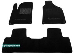 Двухслойные коврики Sotra Premium Black для SsangYong Korando (mkIII) 2010-2019