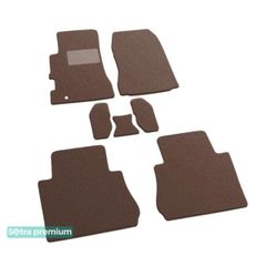 Двошарові килимки Sotra Premium Chocolate для Honda Legend (mkIII) 1996-2004