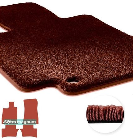 Двошарові килимки Sotra Magnum Red для Acura TLX (mkII) 2020→ - Фото 1